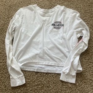 Hollister cropped long sleeve